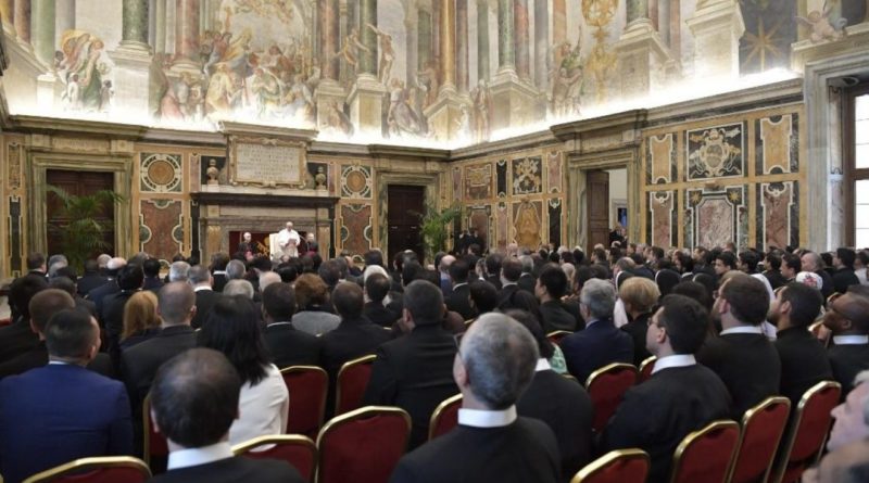 9 febbraio: udienza con Papa Francesco