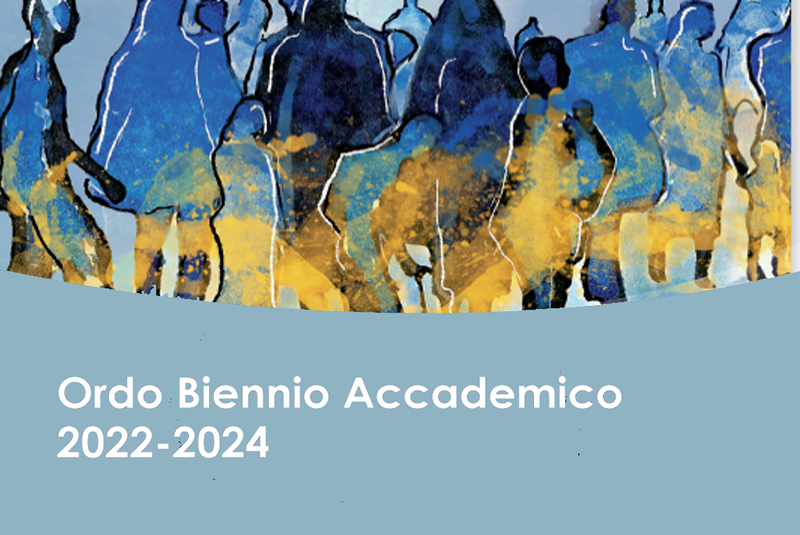 Ordo biennio accademico 2022-2024 – aggiornato al 3 agosto 2022