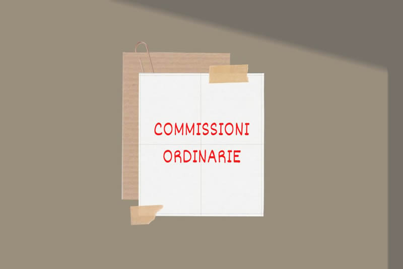 Commissioni Ordinarie