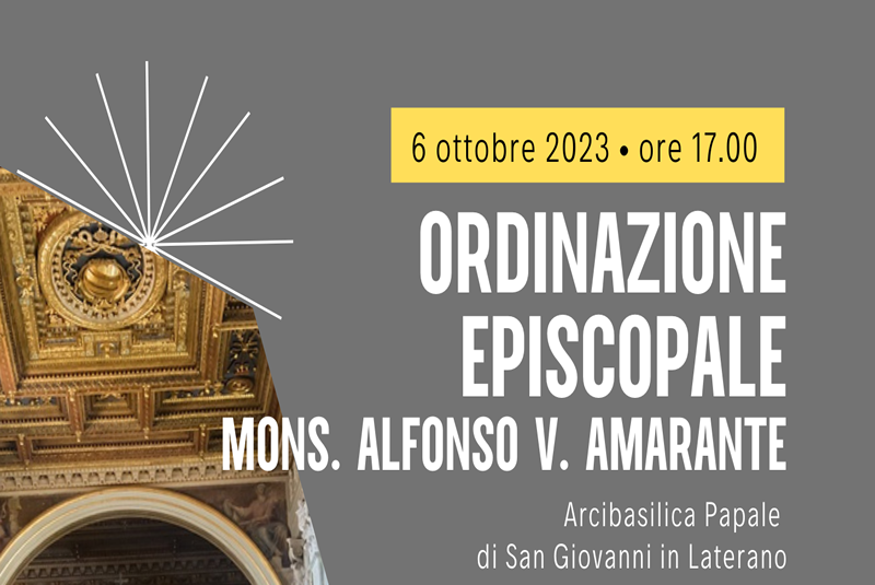 Ordinazione episcopale Mons. Alfonso V. Amarante